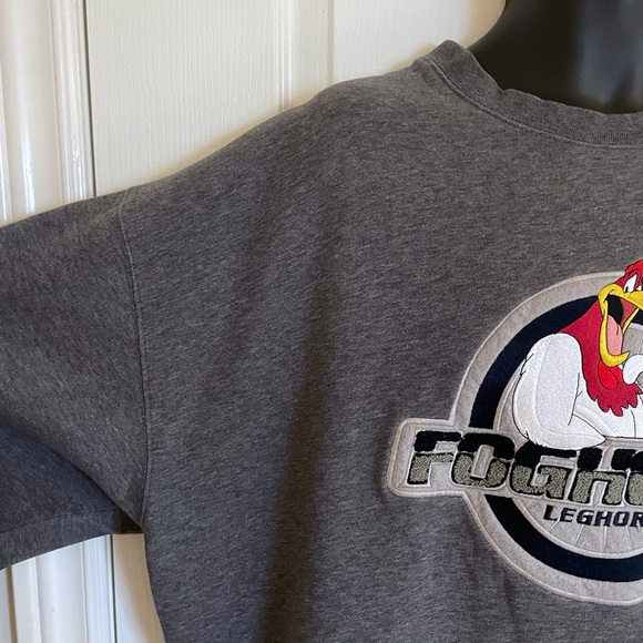 Vintage Warner Bros Foghorn Leghorn crewneck sweatshirt, size 3XL - Picture 4 of 16